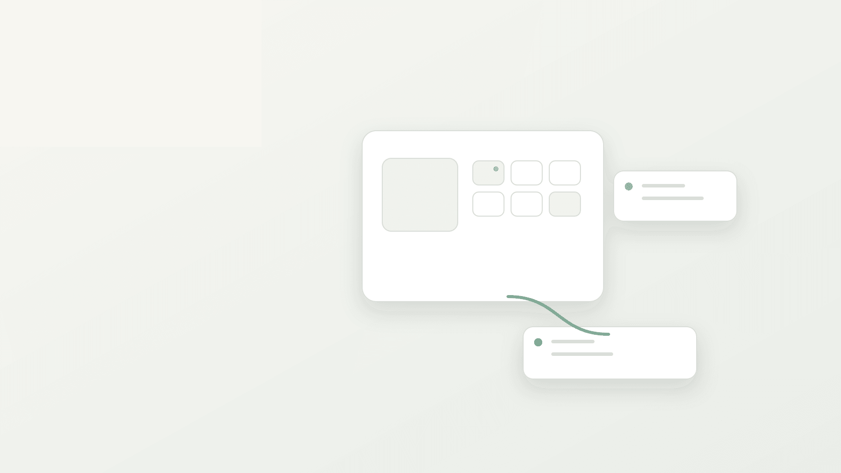 Abstract ecommerce product page QA cover with product module and launch cards