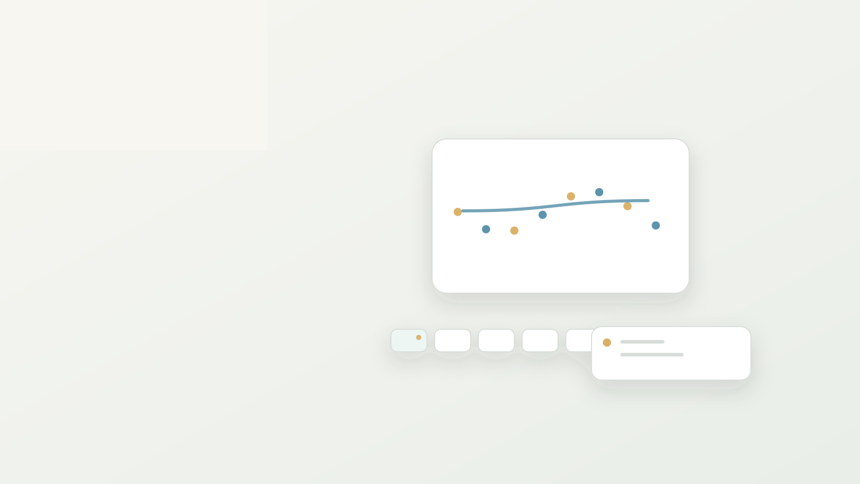 Abstract website analytics QA cover with event stream and conversion tracking modules