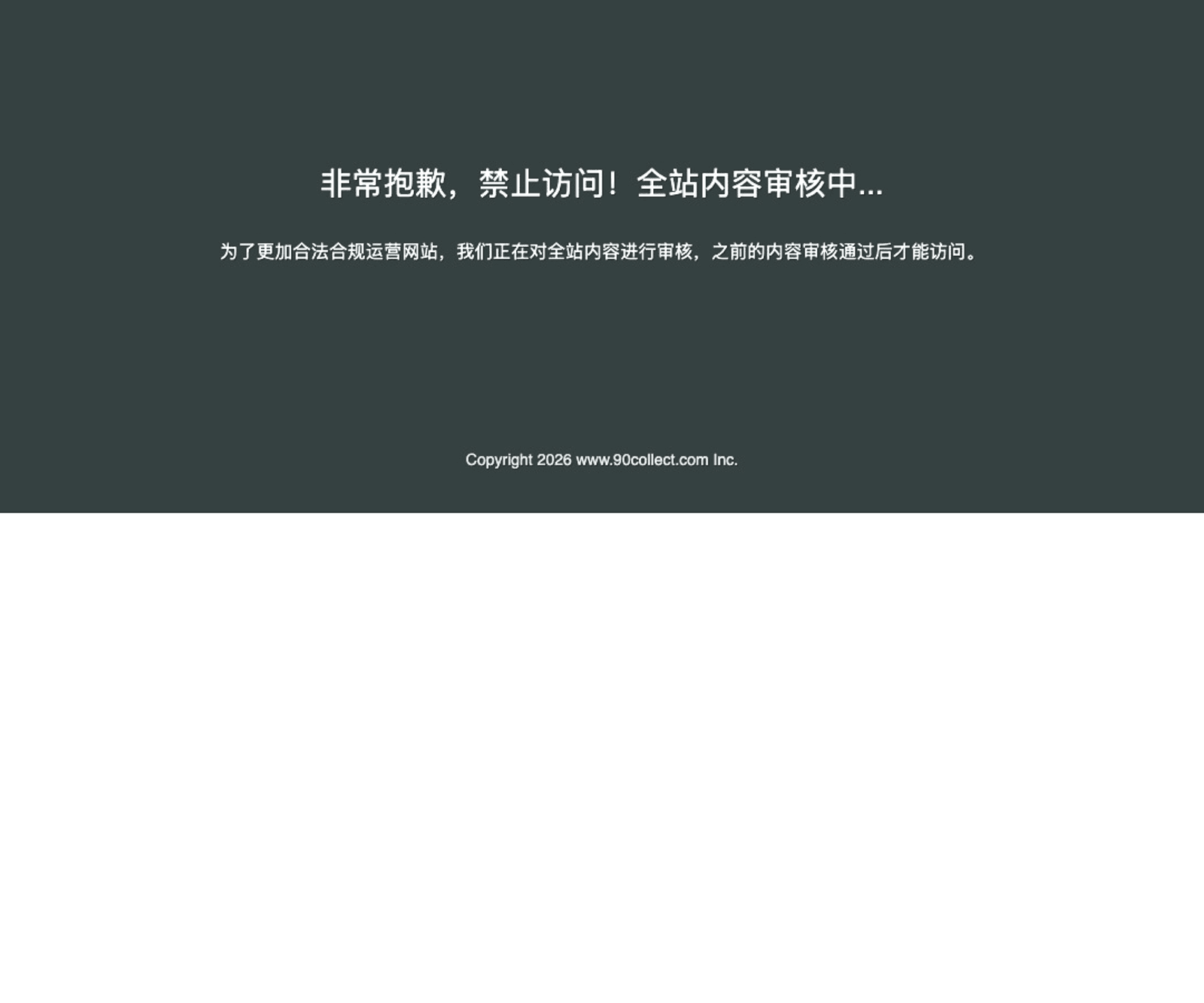 90Collect 首页预览