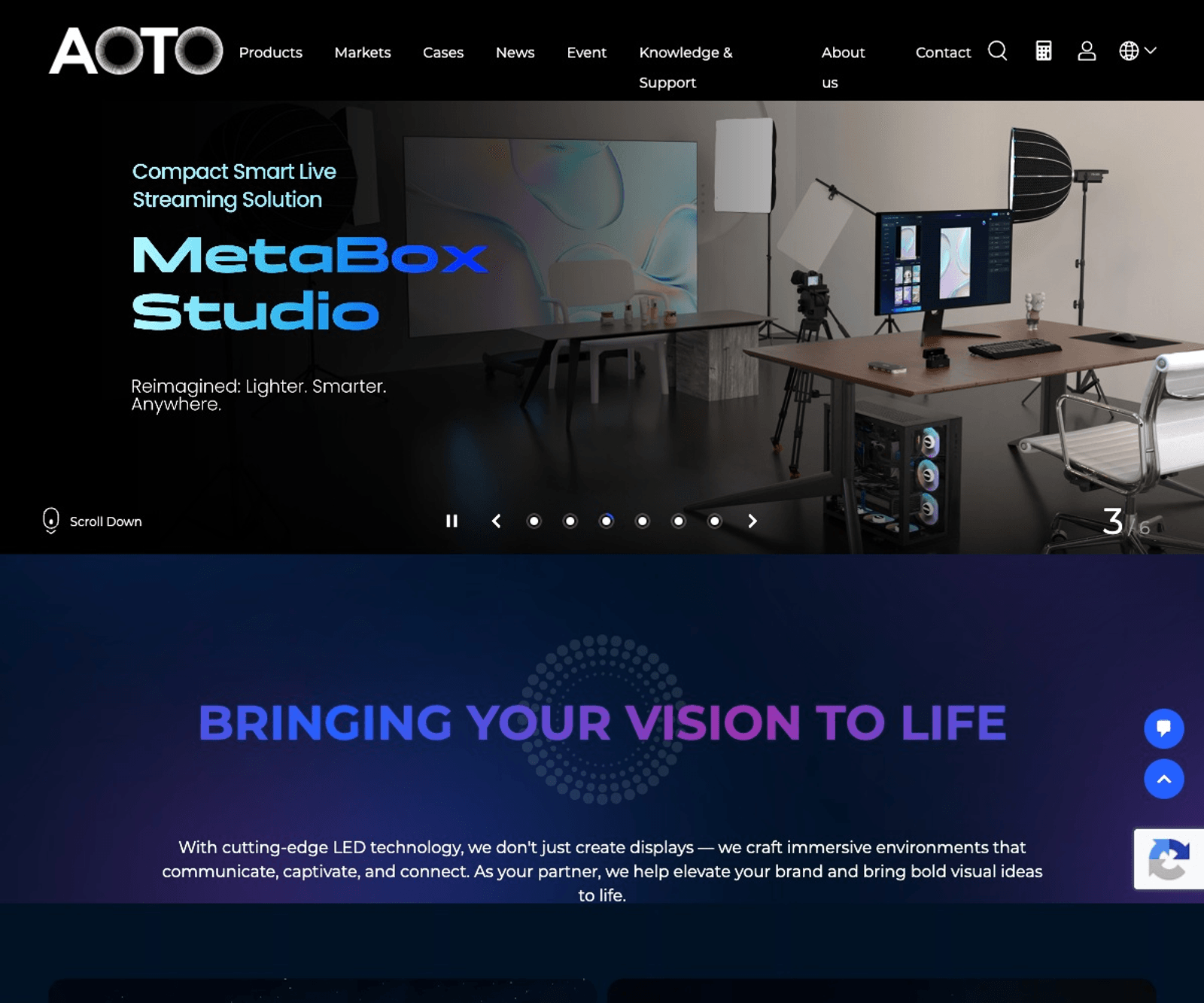 AOTO 首页预览