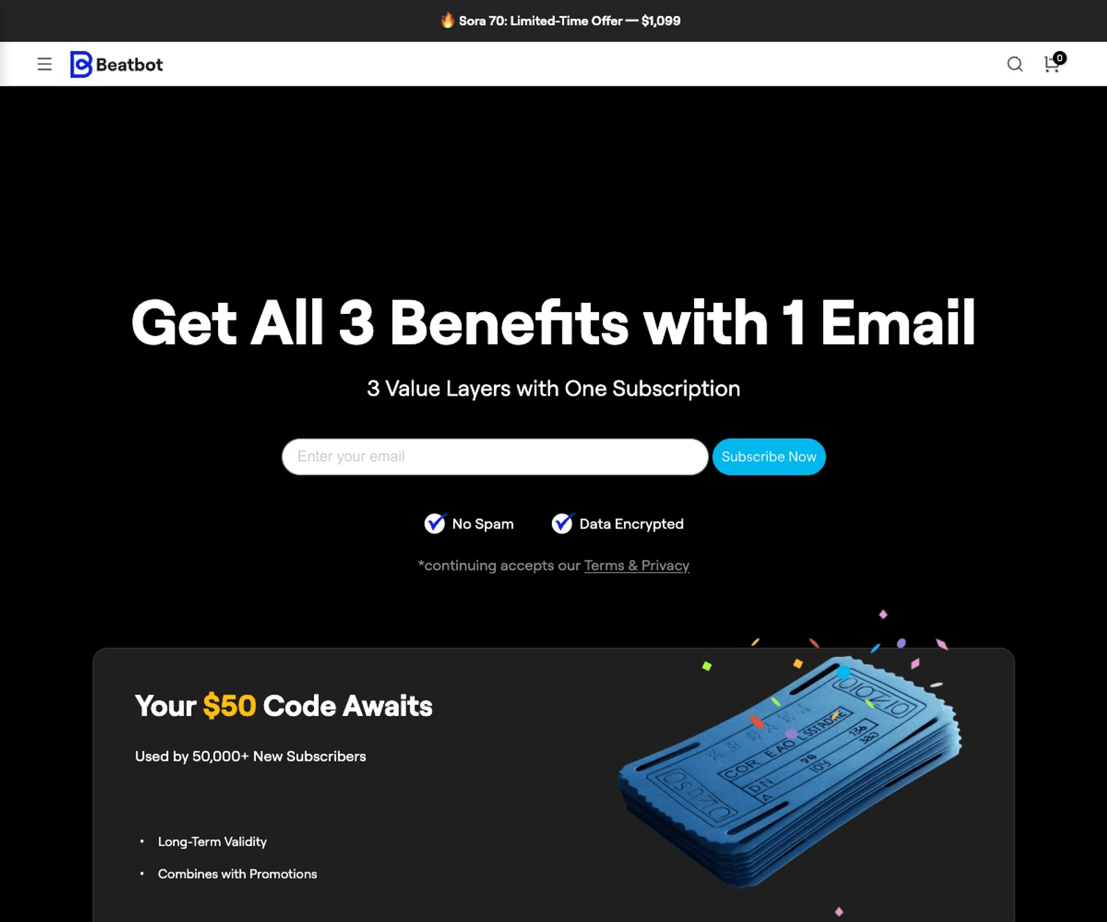 beatbot 首页预览