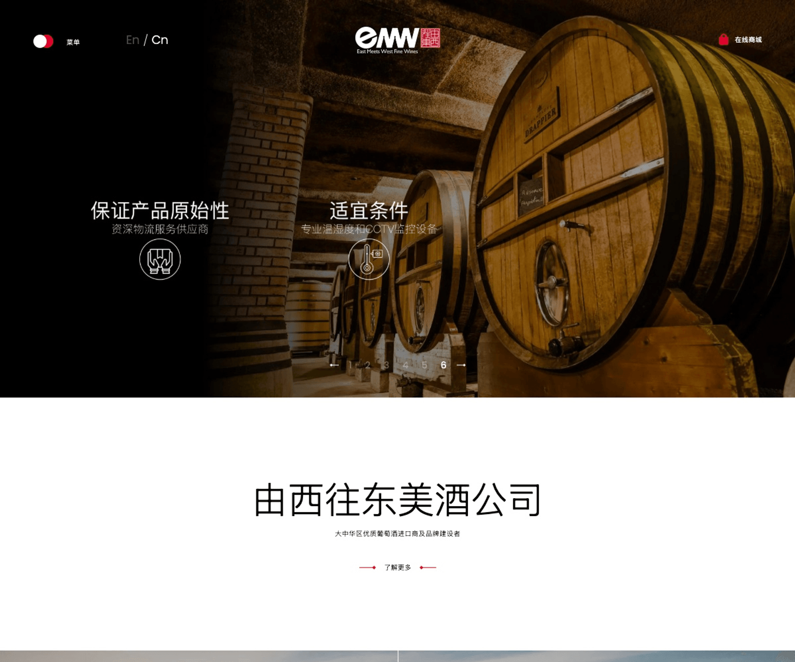 EMW 首页预览