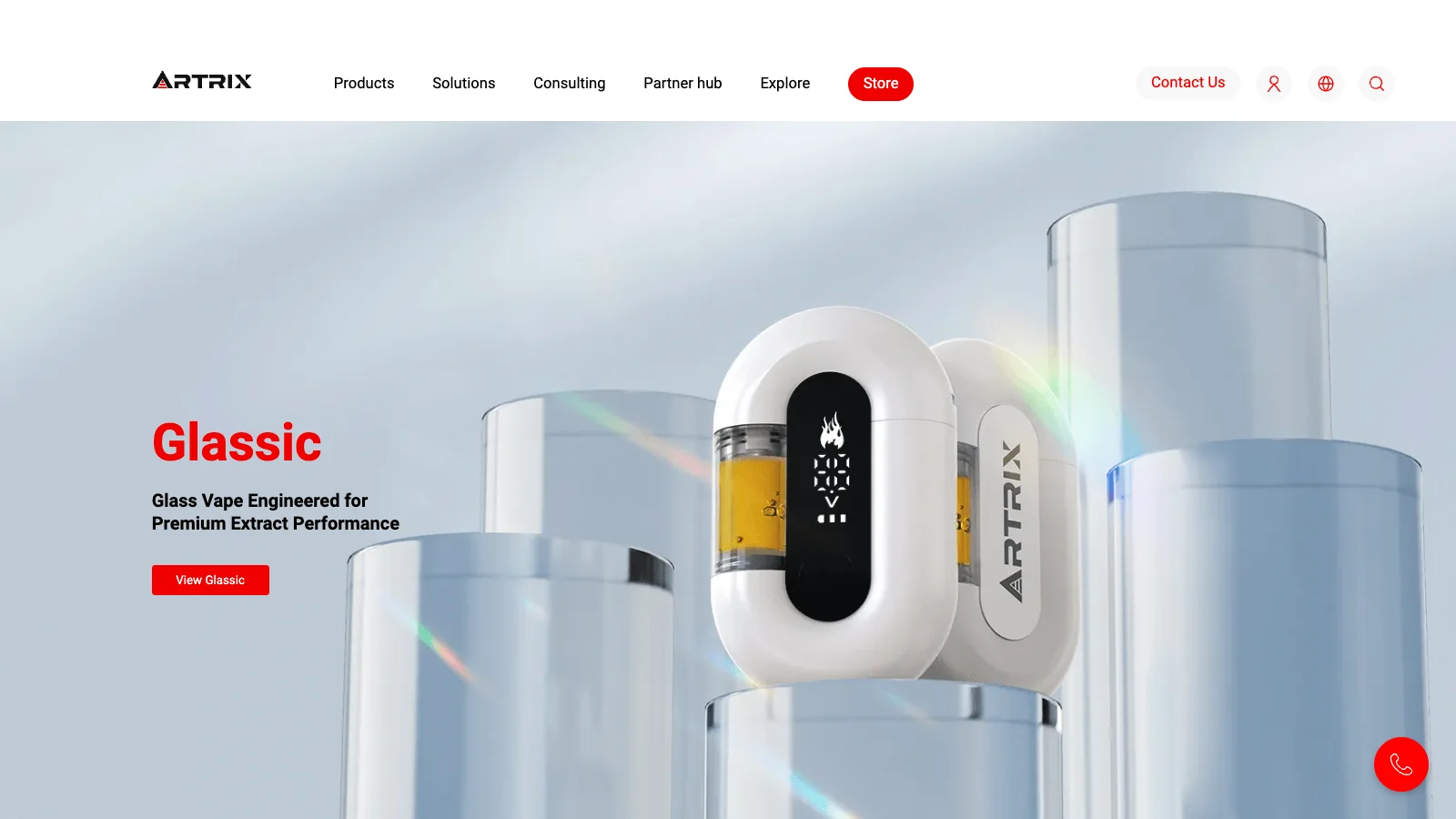 Artrix Global homepage