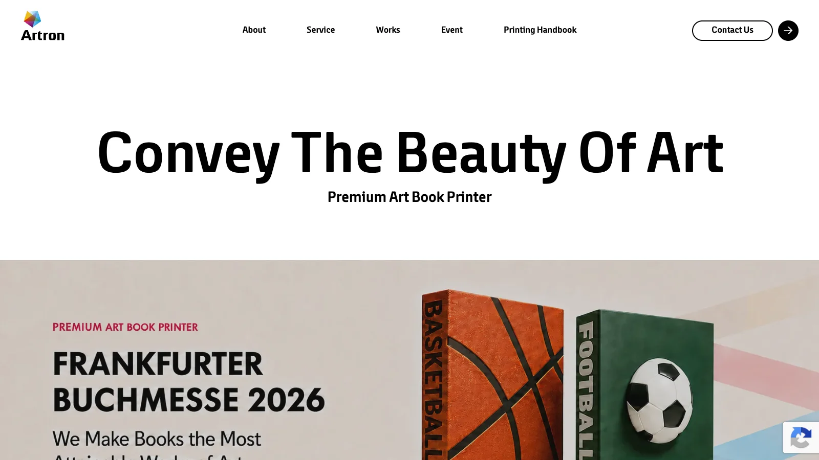 Artron homepage