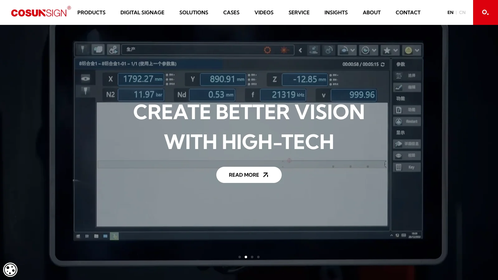 Cosun Sign homepage