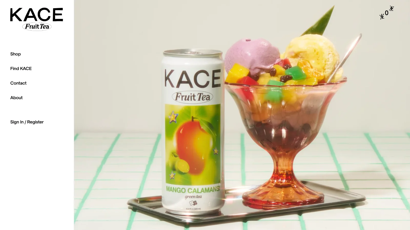 Kace homepage