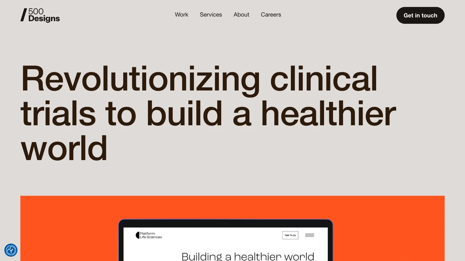 Platform Life Sciences homepage