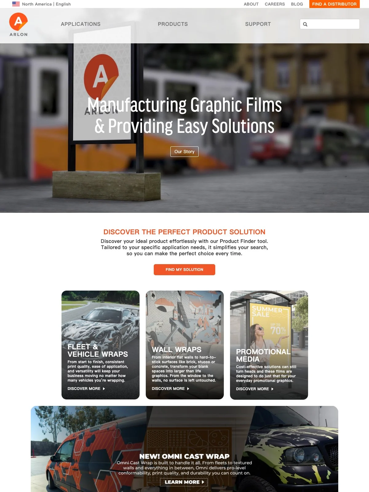 Arlon Graphics 项目案例
