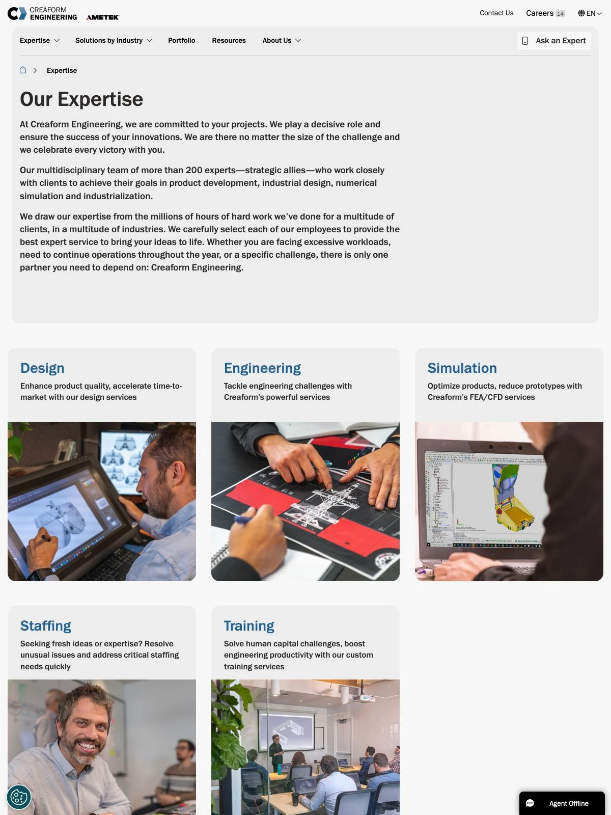 Creaform Engineering 项目案例