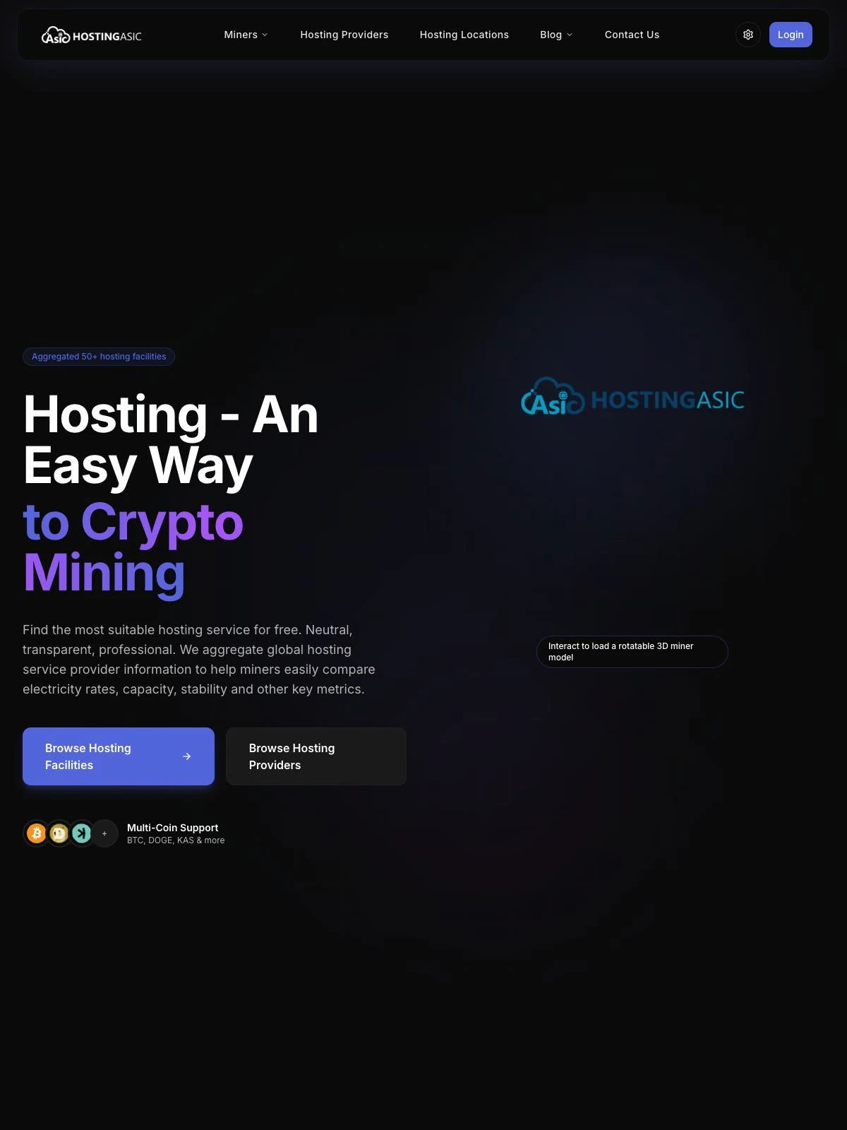 HostingASIC 项目案例