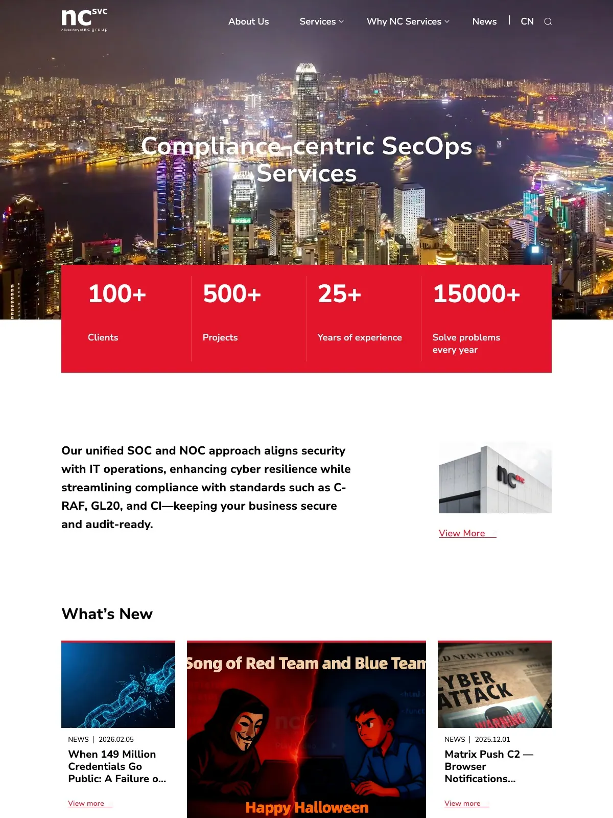 NC Services 项目案例