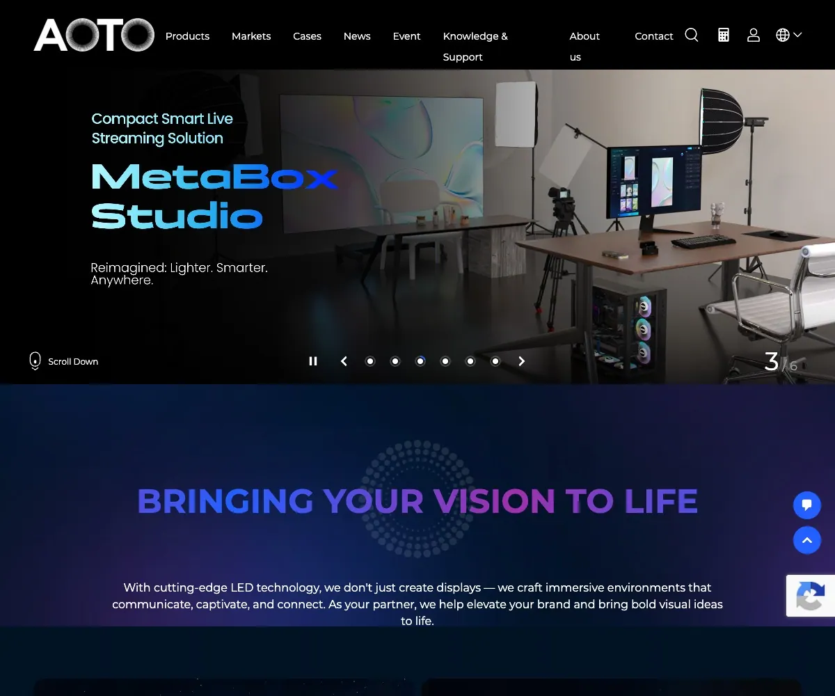 AOTO 首页预览