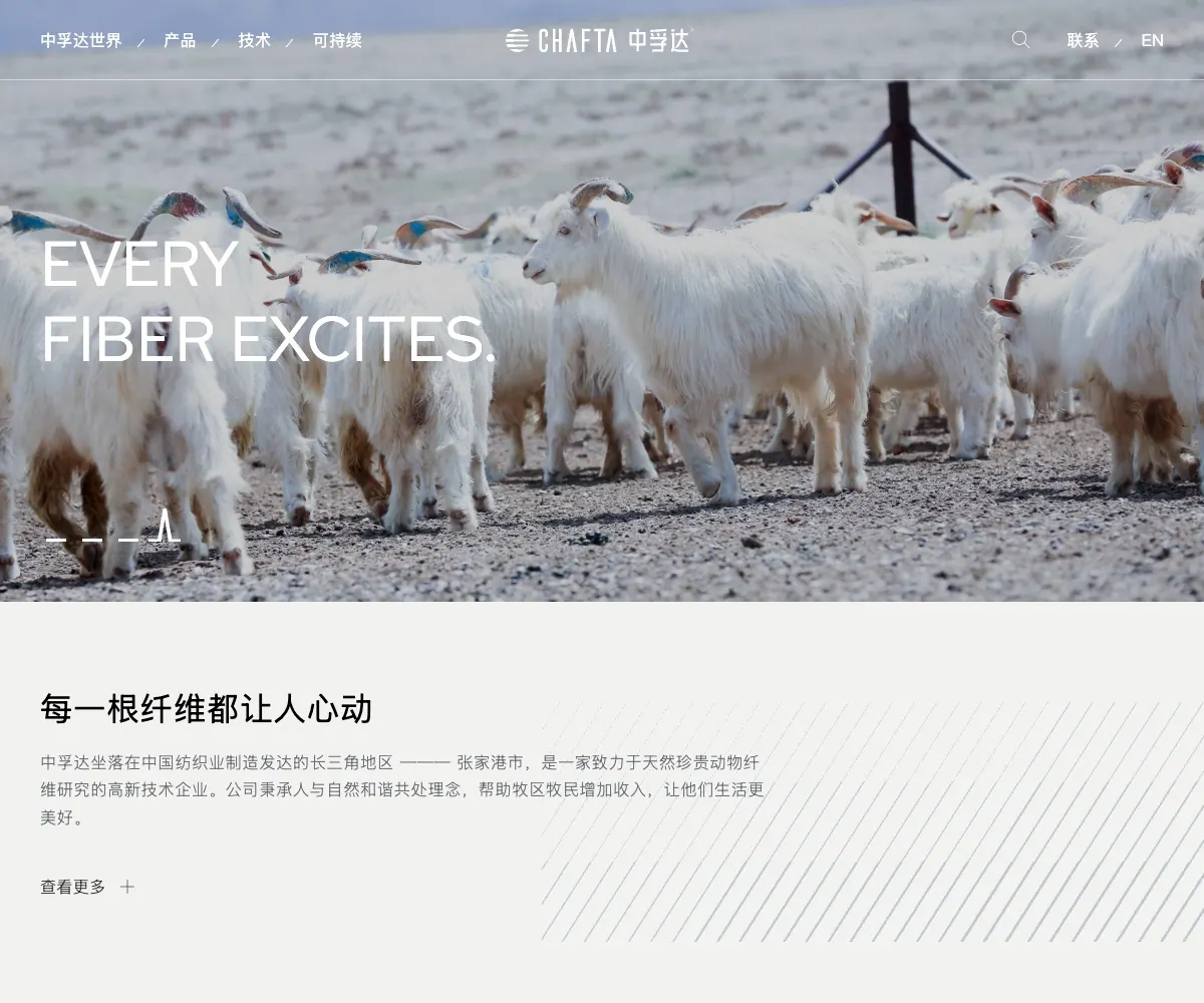 CHAFTA 首页预览