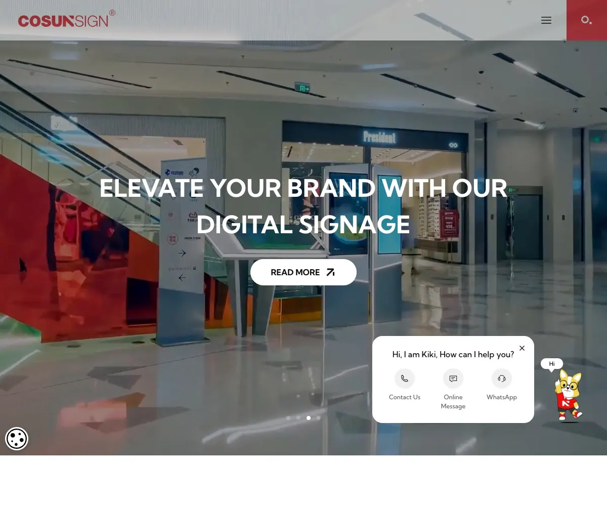 Cosun Sign homepage
