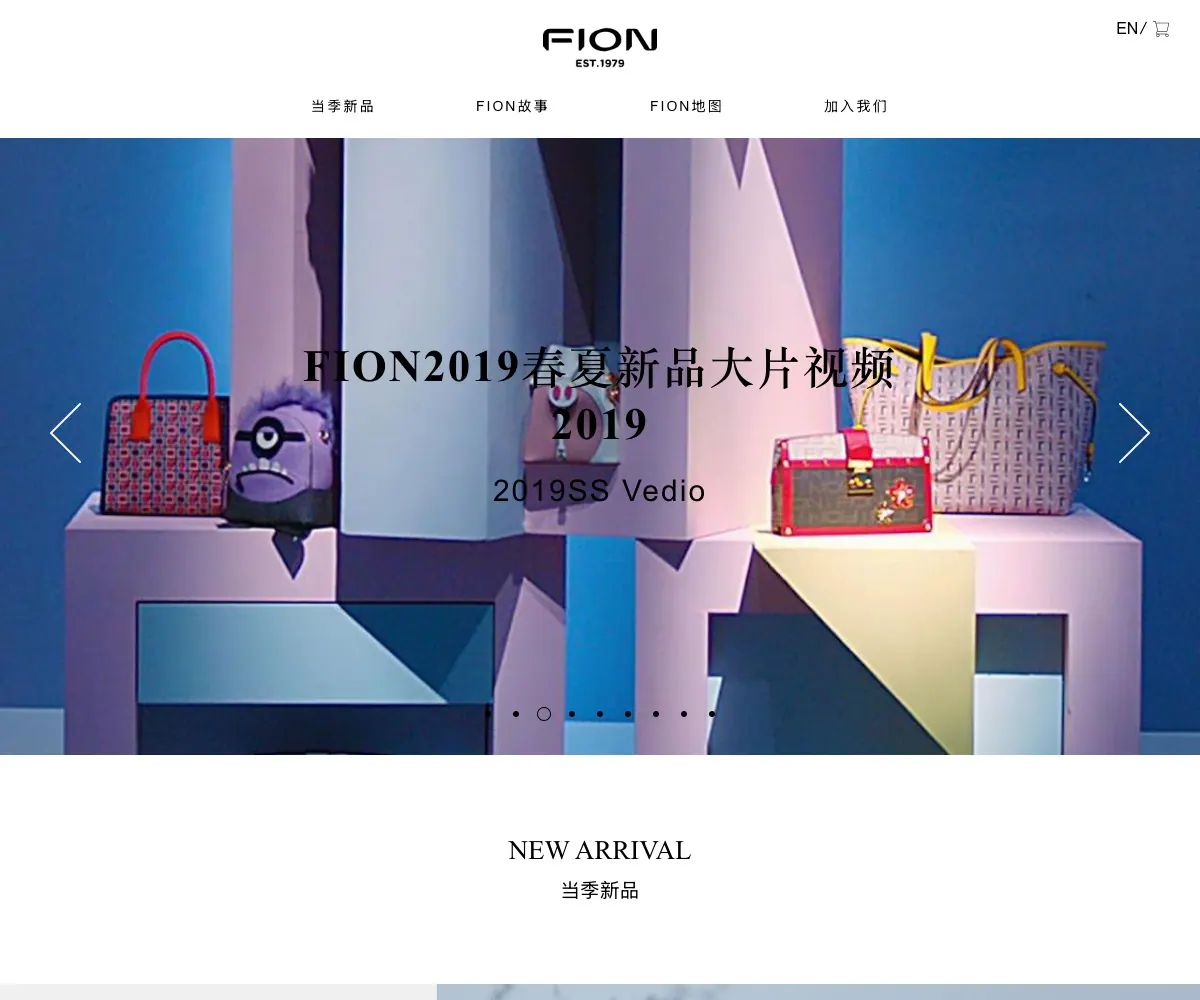 FION 首页预览