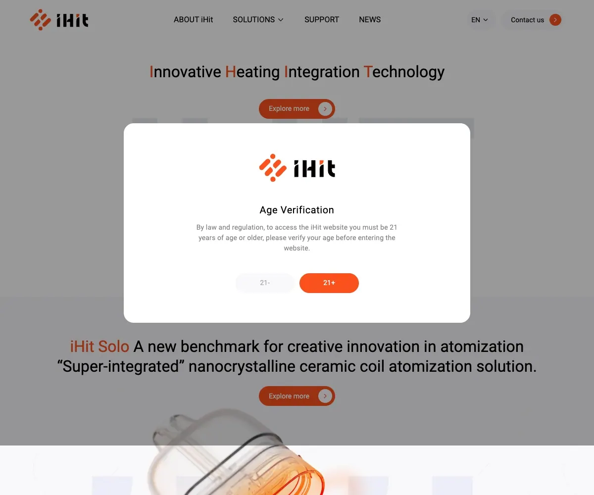 iHit 首页预览