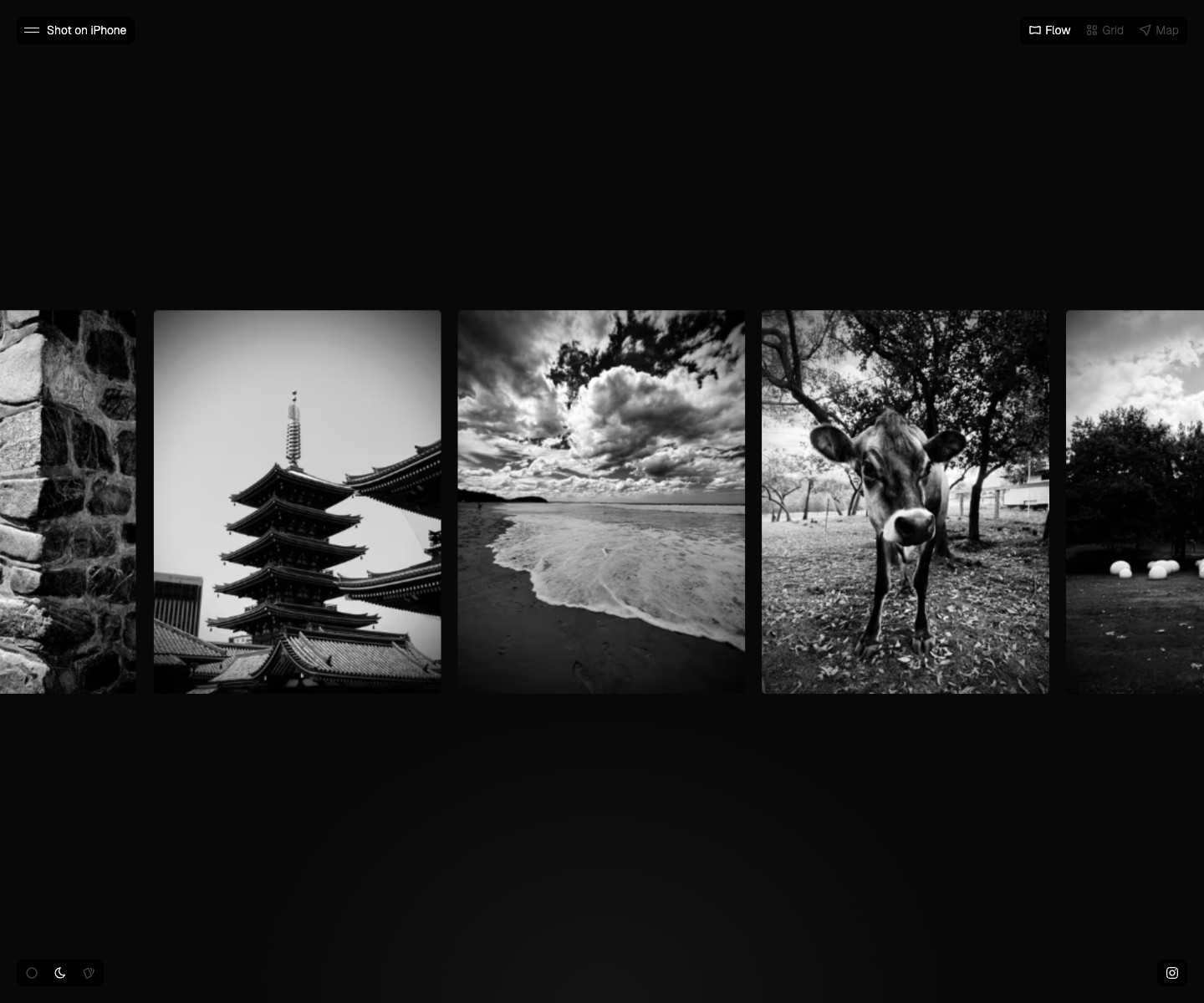 Shot on iPhone Flow View